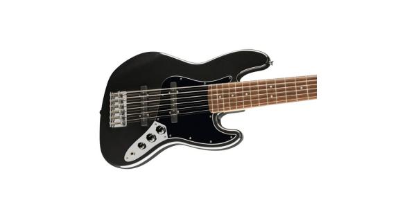 Squier by Fender Affinity Jazz Bass VI LRL BPG Black Metallic